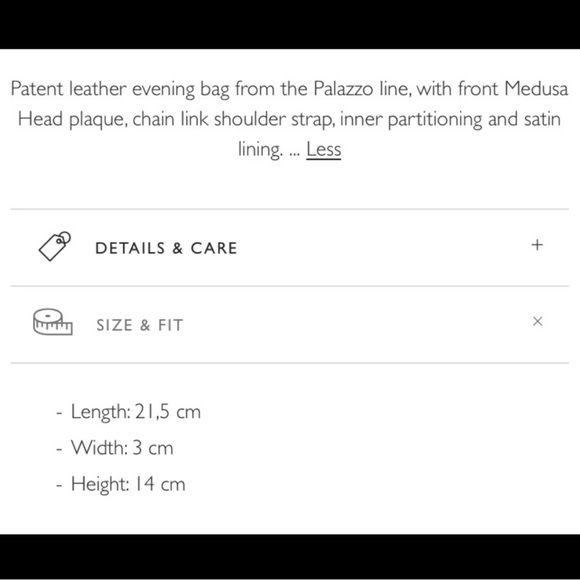 Versace Patent leather bag - Picture 9 of 9